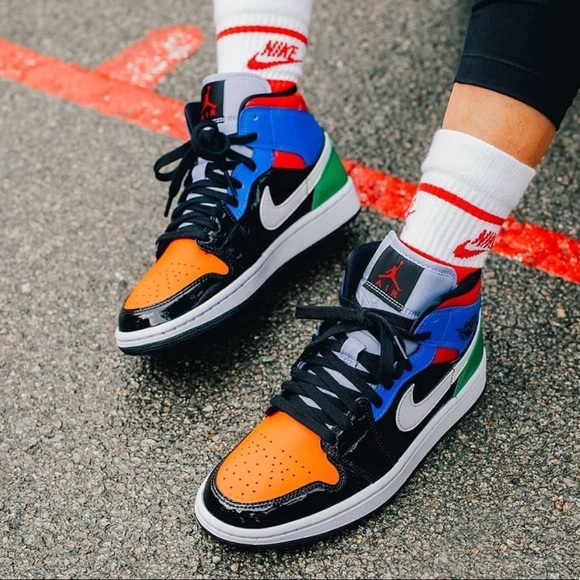 Jordan Shoes - Women air jordan 1 mid special edition